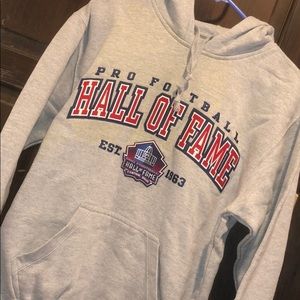 NWOT PRO FOOTBALL HOF HOODIE SIZE SMALL